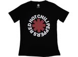Red Hot Chilli Peppers - Maglietta "Classic"" Da Donna RO10324 (M) (Nero)"