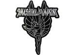 The Smashing Pumpkins - Angel - Toppa Da Stirare "Shiny"", Tessuto RO10269 (Taglia Unica) (Nero/Bianco)"