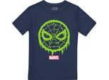 Spider-Man - Maglietta "Lo-Goo"" Per Bambini TV2696 (116) (Blu Navy)"