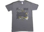 Foo Fighters - Maglietta Da Uomo/Donna Unisex RO10353 (S) (Grigio)