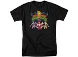 Mighty Morphin Power Rangers - Maglietta "Unite"" Da Uomo TV2948 (Xxl) (Nero)"