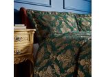 Paoletti - Kissenbezug "Shiraz Traditional"", Jacquard RV2943 (65 Cm X 65 Cm) (Smaragd/Gold)"