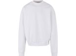 Build Your Brand - Felpa Girocollo Da Uomo RW9357 (S) (Bianco)