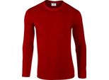 Gildan - Uomo/Donna - Maglietta Unisex A Maniche Lunghe "Softstyle"" PC5874 (S) (Rosso)"