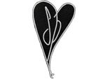 The Smashing Pumpkins - Cuore - Toppa Da Stirare "Gish"", Tessuto RO10167 (Taglia Unica) (Nero/Bianco)"
