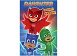 Pj Masks - Biglietto Di Compleanno "Figlia"" - Cartoncino SG28090 (Taglia Unica) (Colorato)"