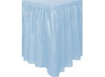 Unique Party - Tovaglia, Plastica SG32055 (Taglia Unica) (Azzurro)