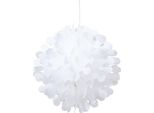 Unique Party - Manicotti Svolazzanti - Decorazione Per Feste, Carta Velina SG32164 (Taglia Unica) (Bianco)
