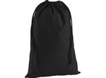 Westford Mill - Borsa Da Ginnastica "Premium"", Cotone BC5644 (8 L) (Nero)"