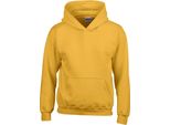 Gildan - Felpa Con Cappuccio Per Bambini PC6242 (104) (Oro)