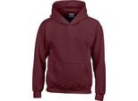 Gildan - Felpa Con Cappuccio Per Bambini PC6242 (128) (Rosso Vino)