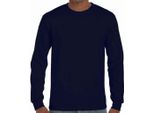 Gildan - Uomo/Donna - Maglietta Unisex A Maniche Lunghe "Ultra"" RW9626 (5XL) (Blu Marino)"