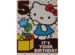 Hello Kitty - 5 - Scatola Di Cartone "È Il Tuo Compleanno"" - Scatola Di Cartone SG27922 (Taglia Unica) (Colorato)"