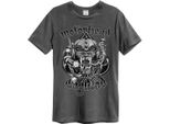 Amplified - Maglietta "Snaggletooth Crest"" Per Uomo/Donna Unisex GD1348 (M) (Charcoal)"