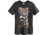 Amplified - Maglietta "Here's Papa"" Per Uomo/Donna Unisex GD1349 (M) (Charcoal)"