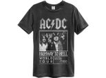 Amplified - Maglietta "Highway To Hell Poster"" Per Uomo/Donna Unisex GD1453 (L) (Charcoal)"