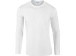 Gildan - Maglietta "Softstyle"" Da Uomo/Donna Unisex A Maniche Lunghe RW9526 (S) (Bianco)"