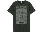 Amplified - Maglietta "Unknown Pleasures"" Per Bambini/Ragazzi Unisex GD1382 (3XL) (Holzkohle)"