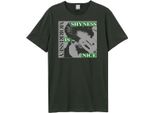 Amplified - Maglietta "Shyness Is Nice"" Da Uomo GD1242 (Xs) (Charcoal)"