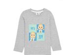 Cocomelon - Maglietta Da Ragazzo A Maniche Lunghe NS7127 (86) (Grigio)