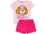 Paw Patrol - Pigiama Con Pantaloncini "Skye's The Limit"" Per Bambina NS7460 (116) (Rosa)"
