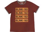 Blink 182 - Maglietta Logo Per Uomo/Donna Unisex RO10207 (M) (Rosso)