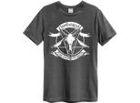 Amplified - Maglietta "Pure American Metal"" Per Uomo/Donna Unisex GD1501 (3XL) (Charcoal)"