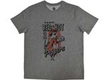 Red Hot Chilli Peppers - Maglietta "In The Flesh"" Per Bambini/Donne Unisex RO10247 (M) (Grau)"