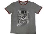 Guns N Roses - Maglietta "Faded Skull"" Per Uomo/Donna Unisex RO10246 (Xl) (Grigio)"