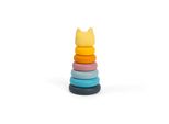 Bigjigs Toys Torre Impilabile In Silicone Gatto
