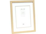 Cornice Per Foto Deknudt S43AH1 In Legno Naturale Con Passepartout 13X18 Cm O 18X24 Cm