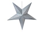 Clayre & Eef Stella Appesa 90X20X90 Cm Carta Color Argento
