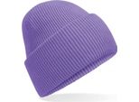 Beechfield B385R | Classic Engineered Deep Cuffed Beanie - Colore: Viola - Taglia: Unica