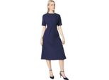 Principles - Vestito Midi Con Arricciatura In Vita Per Donna DH6774 (40 It) (Blu Navy)