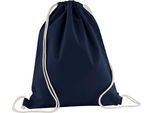 Westford Mill - Borsa Da Ginnastica In Cotonelogico PC6825 (Taglia Unica) (Blu Scuro)