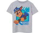 Paw Patrol - Maglietta Da Ragazzo NS7744 (116) (Grigio Screziato)