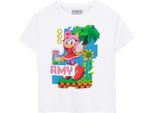 Sonic The Hedgehog - Maglietta Per Bambini A Maniche Corte NS7429 (116) (Bianco)