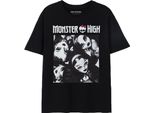 Monster High - Maglietta Da Donna NS8054 (Xxl) (Nero)