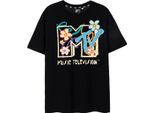 Mtv - Maglietta Uomo/Donna Unisex NS7841 (S) (Nero)
