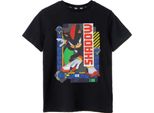Sonic The Hedgehog - Maglietta Da Ragazzo A Maniche Corte NS7768 (146-152) (Nero)