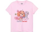 Paw Patrol - Maglietta "Pawsitive Vibes Only"" Per Bambina NS7894 (116) (Rosa)"