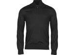 Tee Jays - Felpa Con Mezza Zip Da Uomo PC6826 (S) (Nero)