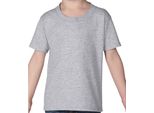Gildan - Maglietta Per Bambini PC6764 (116) (Grigio)