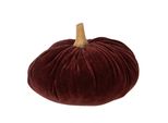 Clayre & Eef Decorazione Zucca Ø 25X16 Cm Poliestere Rosso