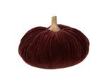 Clayre & Eef Decorazione Zucca Ø 20X14 Cm Poliestere Rosso