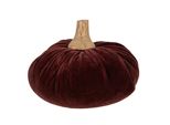 Clayre & Eef Decorazione Zucca Ø 15X12 Cm Poliestere Rosso