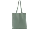 Westford Mill - Borsa Tote, Tinta Unita, Cotone Organico RW9876 (Taglia Unica) (Verde)