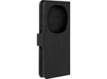 Avizar, Custodia In Ecopelle Con Funzione Di Supporto Honor Magic 6 Pro 5G, Nero