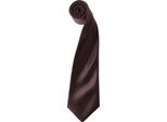 Premier - Cravatta "Colours"" Per Uomo/Donna Unisex PC6853 (Taglia Unica) (Marrone)"