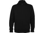 Roly - Felpa Con Cappuccio "Montblanc"" Per Uomo/Donna Unisex PF4276 (Xxl) (Nero)"